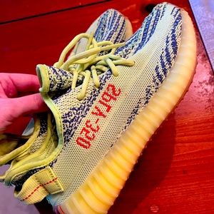 Adidas Yeezy Boost 350 neon yellow green Men’s shoe size 5
